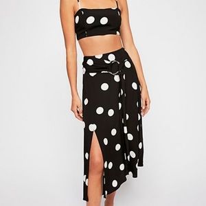 Free People Polka Dot Set
